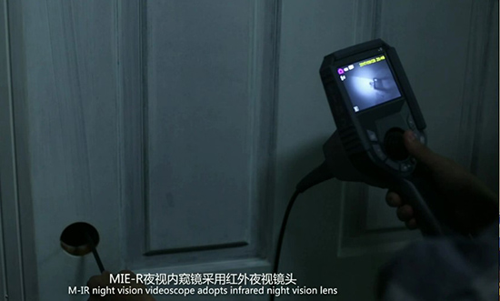 亞泰光電MIR系列高清警用內(nèi)窺鏡搭載紅外夜視鏡頭，可有效觀測20米以內(nèi)人和物體、隱蔽性好！