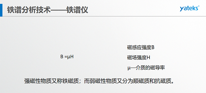 鐵磁質被磁化后， 產(chǎn)生與原磁場方向相同、 大小數(shù)倍乃至數(shù)十倍于原磁場的附加磁場，因為順磁質被磁化后， 會產(chǎn)生與原磁場 方向相反的附加磁場